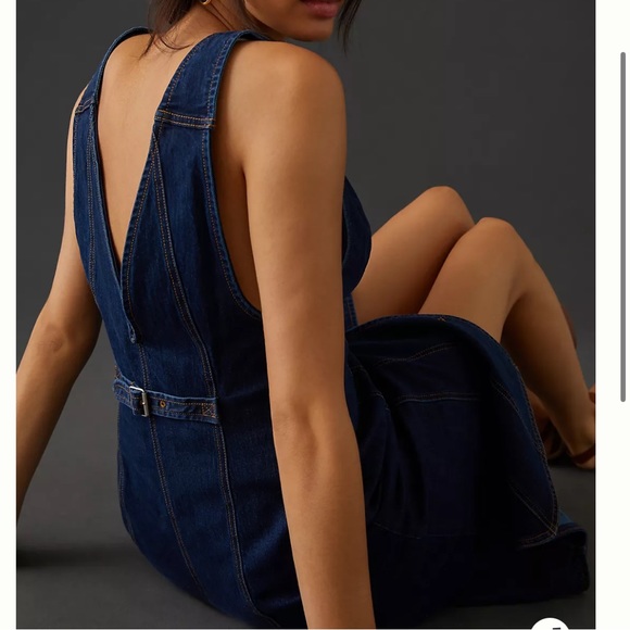 Anthropologie Pilcro Vest Midi Dress - Picture 4 of 7